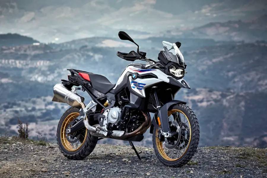 BMW F 850 GS motorcycle rental in Christchurch