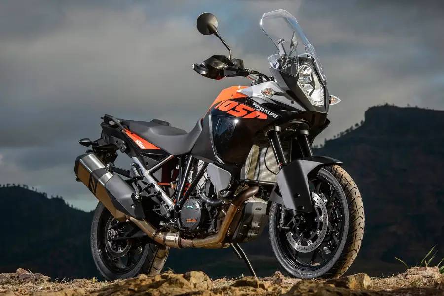 KTM 1050 Adventure motorbike rental in Christchurch