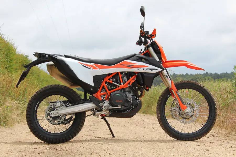 KTM 690 Enduro dual-sport rental in Nelson