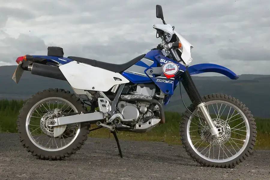Suzuki DR-Z400S dual-sport rental in Queenstown